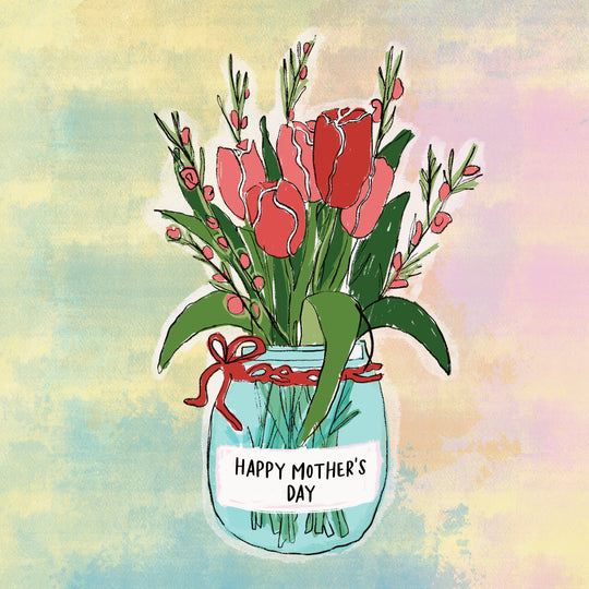 Happy Mother's Day Beautiful Tulips Card