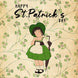 Shy Girl St. Patrick's Day Card