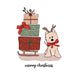 Merry Christmas Little Westie And Presents Card