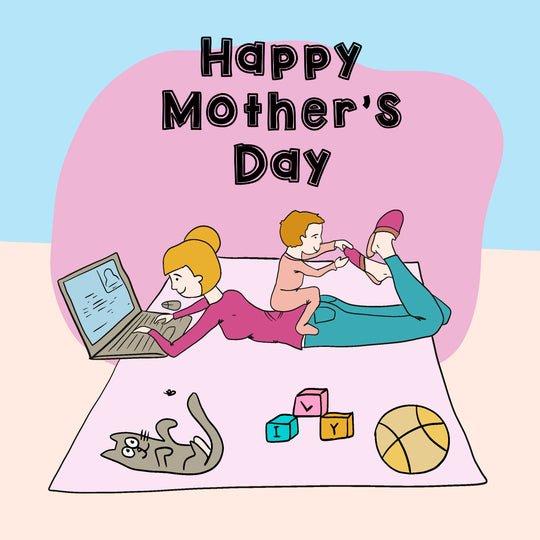 Happy Mother's Day Happy Working Mother Card