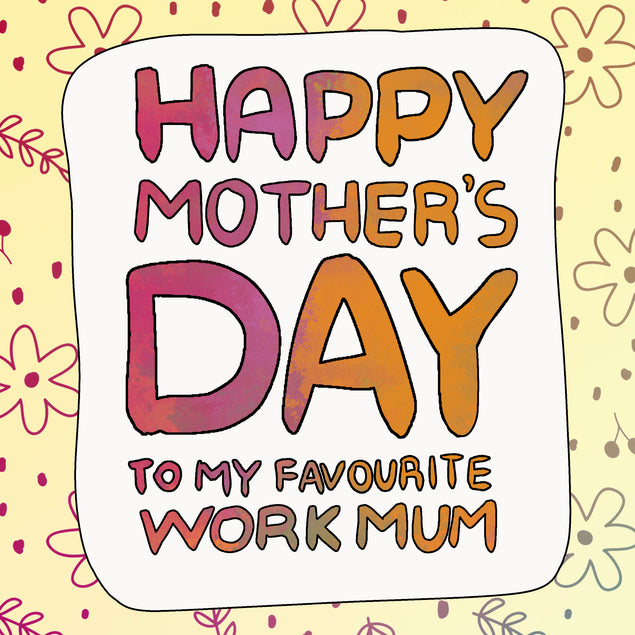 Happy Mother's Day Work Mum Card Season_Mother’s Day, Seo_For Work Mum