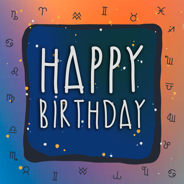 Zodiac Signs Happy Birthday Card Seo_Zodiac