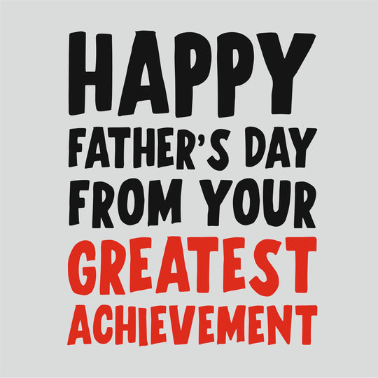 From Your GREATEST Achievement Card