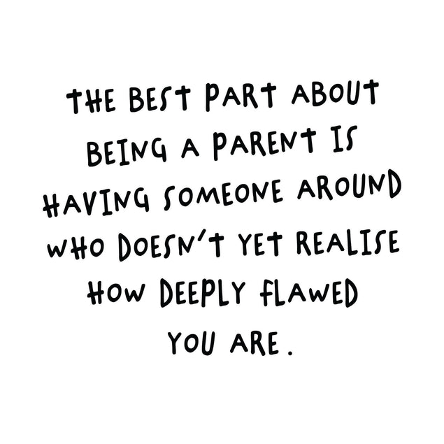 Deeply Flawed Parent Card