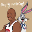 Space Jam birthday card - 1