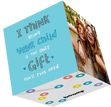 Gift Enough Bomb 3D Cube Card