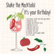 Shake The Mocktails Happy Birthday Recipe