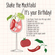 Shake The Mocktails Happy Birthday Recipe