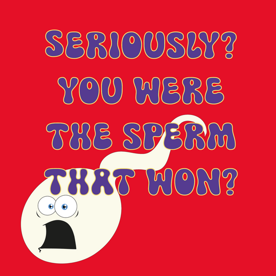 The Sperm That Won Card