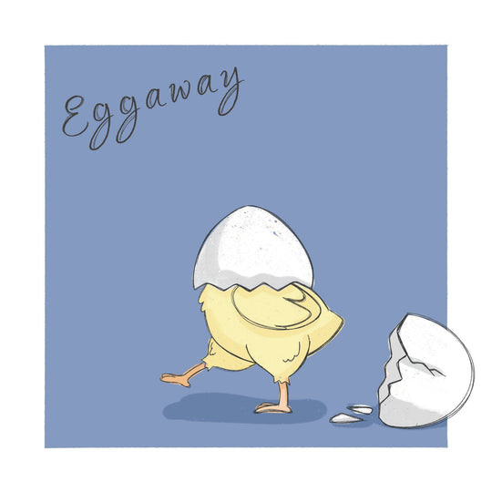 Eggaway Easter Card