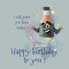 Genie In A Bottle Happy Birthday Card