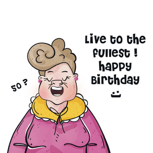 Funny Joke Happy 50th Birthday Mom Card Milestone Age_50th Birthday Recipient_For Mum