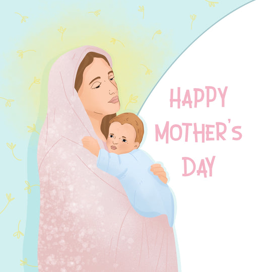 Catolic Happy Mother's Day Card