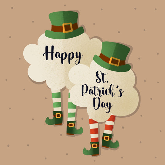 Leprechaun Hats St. Patrick's Day Card