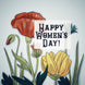 Vintage Poppy Happy Women's Day Card