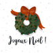 Joyeux Noel French Christmas Card
