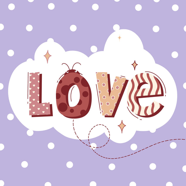 Love Ladybug Valentine's Day Card Season_Valentine's Day Theme_Love Seo_Bug