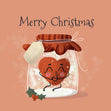Heart In Jar Merry Christmas Card Season_Christmas Occasion_Wedding