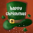 Irish Lucky Hat Merry Christmas Card Seo_Irish