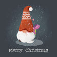 Merry Christmas Cute Gonk Card Season_Christmas Seo_Gonk