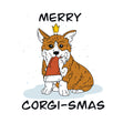 Merry Corgi-Smas Card