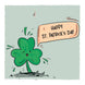 Cute Shamrock St. Patrick's Day Card