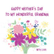 Wonderful Grandma Happy Mother's Day Card