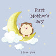 Cute Hedgehog Happy First Mother's Day Card Season_Mother’s Day, Seo_First