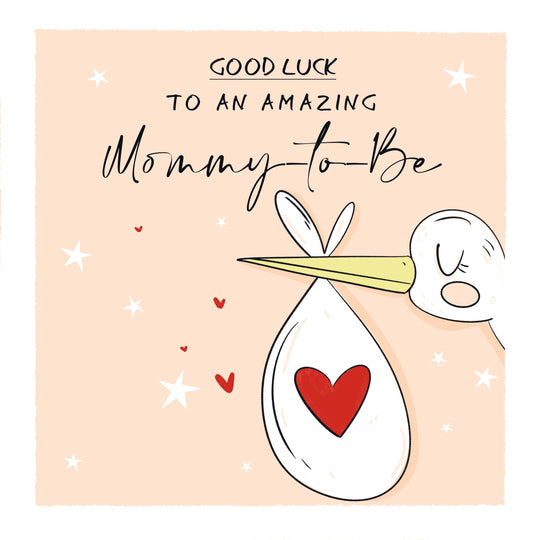 Good Luck To An Amazing Mommy-to-Be Mother's Day Card