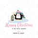 Happy Christmas Special Daughter Adorable Penguin Card