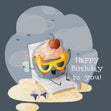 Chilling Cupcake Happy Birthday Card Theme_Cupcake Occasion_Birthday