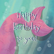 Mermaid's Tail Happy Birthday Card Seo_Mermaid