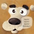 Lion Happy Happy Happy Birthday Card Theme_Leo