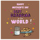 The Best Grandma Happy Mother's Day Card