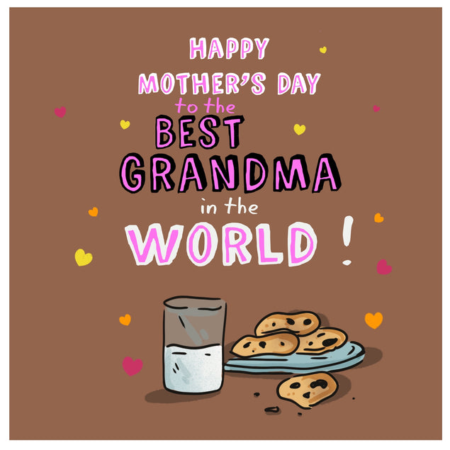 The Best Grandma Happy Mother's Day Card Season_Mother’s Day, Recipient_For Grandma