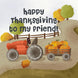 Happy Thanksgiving To My Friend Card