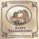 Happy Thanksgiving Vintage Pumpkins Card