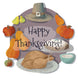 Happy Thanksgiving Food Card