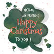 Irish Happy Christmas My Friend Card Seo_Irish