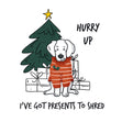 Merry Christmas I've Got Presents To Shred Funny Labrador Card Season_Christmas Seo_Labrador