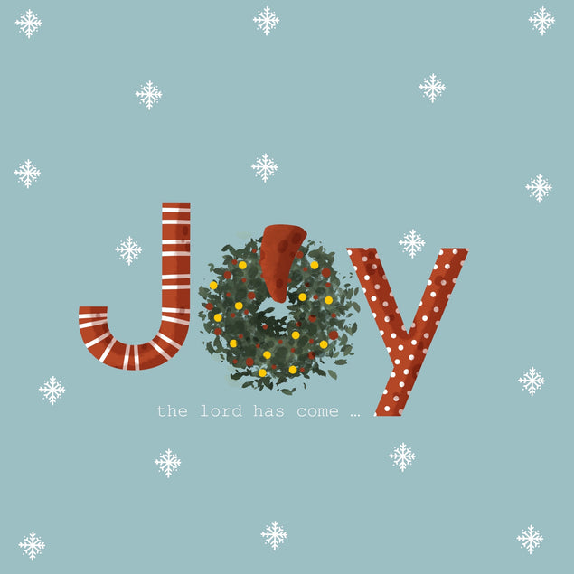 The Lord Has Come Christmas Card Season_Christmas Seo_Joy