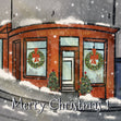 Edinburgh Street Shop Merry Christmas Card Seo_Edinburgh