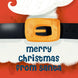 Merry Christmas From Santa Card