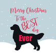 Merry Christmas To The Best Dog Ever Labrador Card Season_Christmas Seo_Labrador