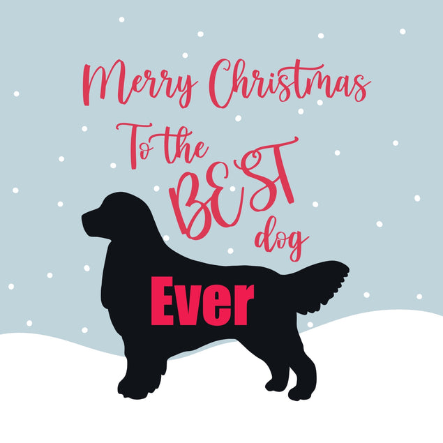 Merry Christmas To The Best Dog Ever Labrador Card Season_Christmas Seo_Labrador