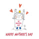 Queen My Beautiful Wife Happy Mother's Day Card