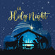 Holy Night Christmas Card