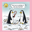 Funny Penguins Happy Mother's Day To My Mother Card Season_Mother’s Day, Sender_From Daughter