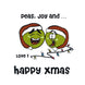 Happy Christmas Peas, Joy And... Card
