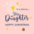 Happy Christmas Special Stepdaughter Card Season_Christmas Seo_For Stepdaughter